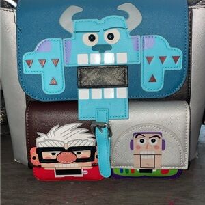 Womens Disney backpack! Monsters Inc. Up. Toy Story.